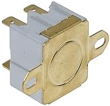 Befestigungsart: 2 Sicherheits-Anlegethermostat LA: 40 mm 2NC 2 -polig max. 125 °C F6,3 16 A Temperaturregler für Cookmax