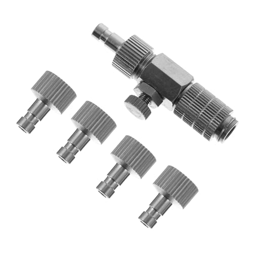 Artibetter 1Set Quick Release Airbrush Connector Air Pressure Coupler for Airbrush Hose and Compressor Durable Fitting with Connectors Easy Install for Painting