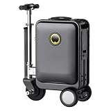 aallwwsso Elektrischer Fahrkoffer mit TSA-Schloss & Digitalem Schloss, Motorisierter...