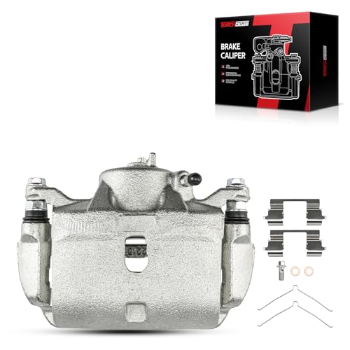 Image of Torchbeam Front Brake Caliper Left for Honda Civic 2013-2021, Honda Accord 2003-2017, Acura ILX 2013-2015, Honda CR-Z 2016, Honda Fit 2013-2014, Front Left Caliper with Bracket Replace # 19B2660