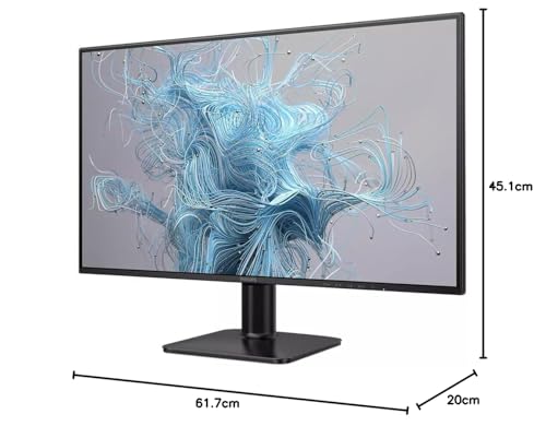 PHILIPS 27E2N1110 27-calowy monitor FHD, 120 Hz, IPS, 1 ms MPRT Adaptive Sync (1920 x 1080, HDMI 1x 1,4, DP) czarny/czerwony