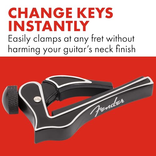 Fender Dragon Capo, Guitar Accessories, Black - image 4