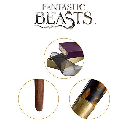 The Noble Collection Fantastic Beasts Theseus Scamander Wand In Collector’s Box #TOP4