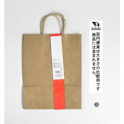 Amazon | 紙袋 縦長L（縦35×横27×マチ11cm） 2枚入