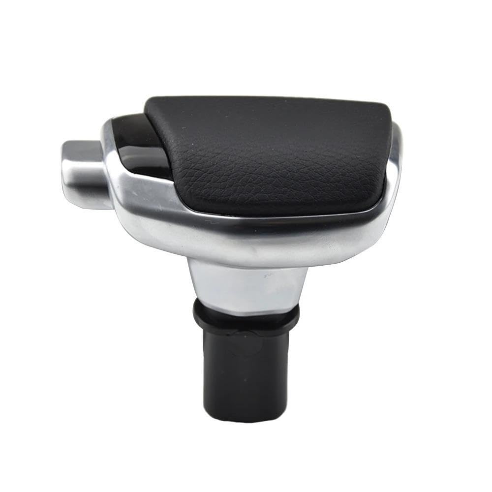 Hyasdbwe Black Leather Automatic Stick Gear Shift Knob Lever Handball For Hyundai Ix35 Ix25 For Mistra For Tucson For Kia For Sportage R K4 K3 Gear Shifter Parts(Black)