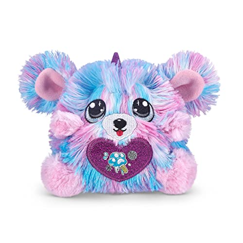 Rainbocorns Puppycorn Surprise Series 2 (Komon) by ZURU, Collectible Plush Stuffed Animal, Surprise Egg, Scratch n Sniff Sticker, Color Mix Slime, Ages 3+ for Girls, Children