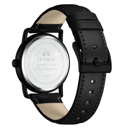 Image of LN LENQIN Mens Watches Unisex Military Sport Nylon Strap Stylish Luminous Fashion Analog Quartz Watch for Men Waterproof Army Tactical Casual Wristwatch