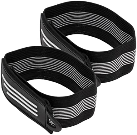 Cycle Small Engine Bicycle Reflective Ankle Leg Trousers Pant Bands Clips Strap for Jogging, Cycling, Single Row Pulley, Climbing, Camping 4 Pairs