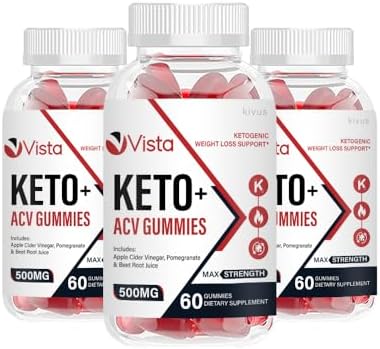 kivus Vista Keto Gummies – Vista Ketogenic ACV Gummies (3 Pack, 180 Gummies) kivus Vista Keto Gummies – Vista Ketogenic ACV Gummies (3 Pack, 180 Gummies)