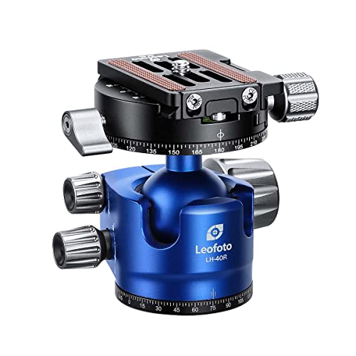 Amazon | Leofoto レオフォト LH-40R (BL) 自由雲台 (NP-60付
