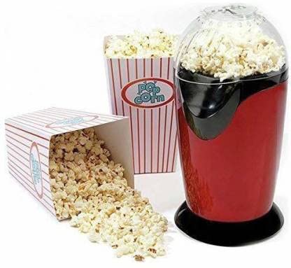 KPS Aluminum Popcorn Machine Automatic Household Stylish Design instant Pop Corn with (Auto Popup Feature) Hot Air Machine 1200 W Oil Free Measuring Cup Snack Maker Removable Lid (PACK OF 1)-image-18