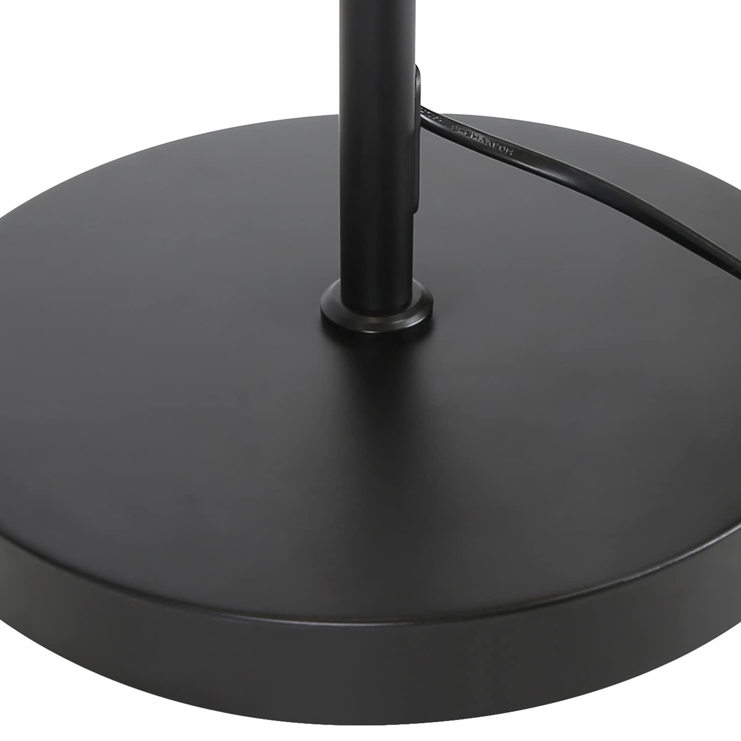 CBJKTX czarna lampa podłogowa vintage lampa podłogowa - retro e27 lampa | podłogowa do salonu z przełącznikiem nożnym przemysłowa lampa podłogowa złoty design lampa do salonu(bez środka światła)