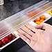 5 Compartment Plastic Dispenser Fruit Veggie Condiment Caddy with Lid，Ice Cooled Condiment Serving Container Chilled Garnish Tray Bar Caddy for Home Work or Restaurant (Black)