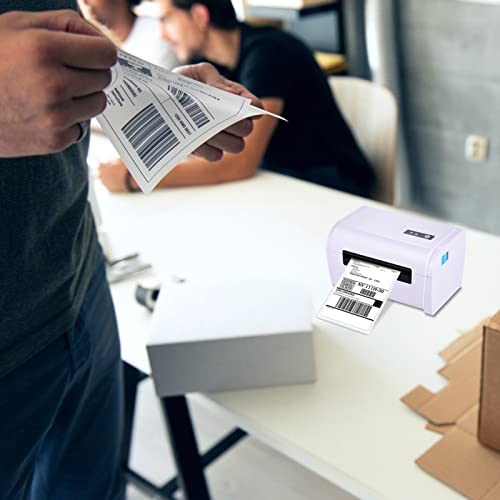 mewmewcat Impressora de etiquetas térmicas de mesa para 4x6 Embalagem de remessa Label Maker 160mm /