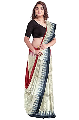 NUAPATANAPATA gopalpur tussar silk saree in tussar silk – image 1