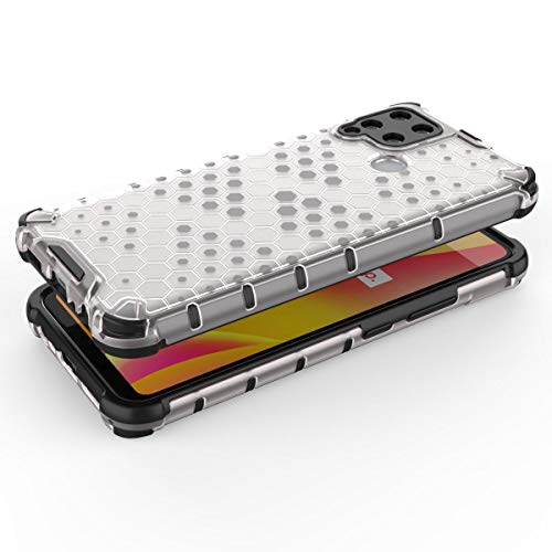 Image of Glasgow Back Case Cover Designed for Realme C15 - Transparent