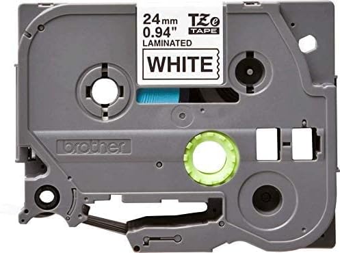 Brother New P-Touch TZE251 - TZe Standard Adhesive Laminated Labeling Tape, 1w, Black on White - BRTTZE251