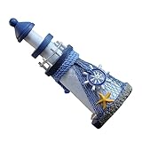 Hochwertige Holzverarbeitung: Das robuste Holzmaterial mit sorgfältiger Bemalung und realistischer Formgebung unterstützt eine langlebige Optik und schafft ein natürliches, authentisches Erlebnis für Liebhaber maritimer Dekorationen