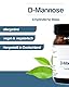 quickPEP D-Mannose Kapseln hochdosiert 100 Stk. - 2000mg reine Mannose pro Tagesportion, Vegan & Allegen-frei, Ohne Zusätze