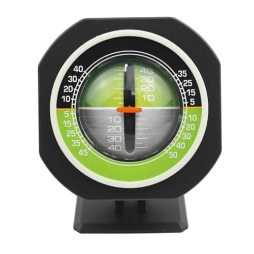 ANCLLO Kompass fürs Auto, Neigungsmesser, Neigungsmesser, Kugelkompass mit hochpräzisem Kompass zur Armaturenbrettmontage für Auto, Marine, Boot, Schiff