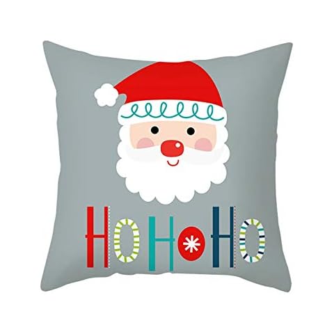 Homxi 18x18 Inch Christmas Cushion Covers Cover