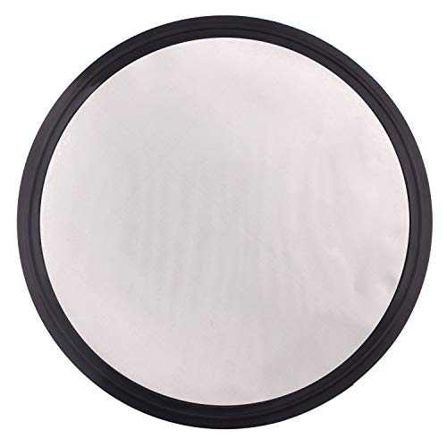 Image of DERNORD 6 inch Sanitary Gasket FKM w /Stainless Screen - Tri Clamp Clover (2500 Mesh)