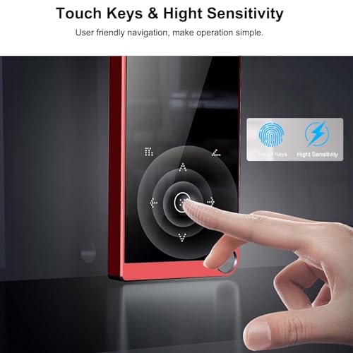 136GB MP3 Player with Bluetooth 5.2, Music Player Built-in Speaker with 2.4\" Large Screen, FM Radio, Voice Recorder, HiFi Sound, E-Book Function, Earphones Included - Thumbnail 4