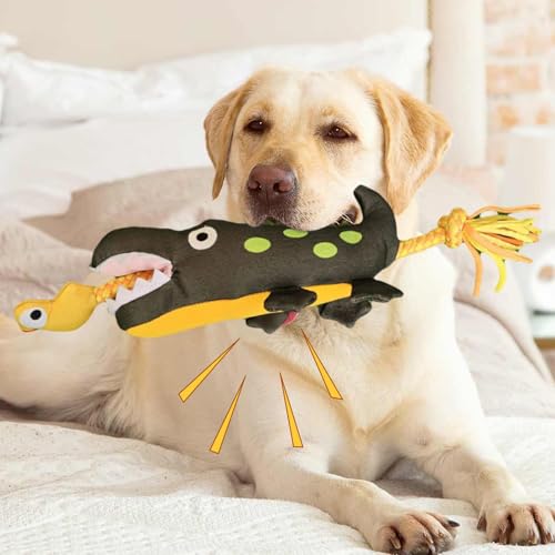 Quietschendes Hundespielzeug, Kauspielzeug für Haustiere, quietschendes Hundespielzeug, für kleine, mittelgroße und große Haustiere-2