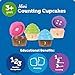 Learning Resources Mini Counting Cupcakes - Birthday Cake, Sensory Toys, Montessori Preschool Activities, Kitchen Play Food Sets for Kids, Fine Motor Games