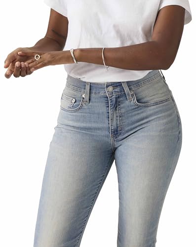 Levi's 724 High Rise Straight Slipped In Cool – Ansicht 3