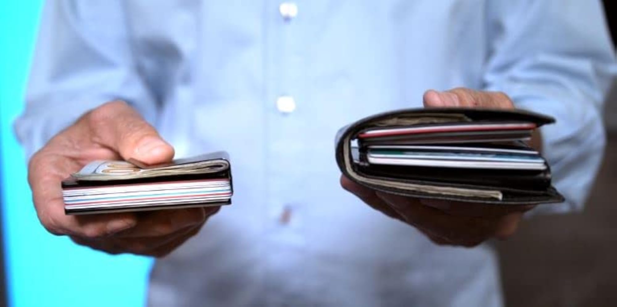 Smart Wallet | Carbon Fiber RFID Blocking Card Holder