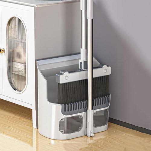 Ensemble balai et pelle pour la maison : nettoyage facile du salon et de la cuisine