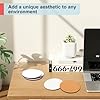30 Pcs 4 X 4 Inch Square MDF Sublimation Coasters, Blanks MDF Sublimation Coasters, And Water-Resistant MDF Material With Non-Slip Cork Backing