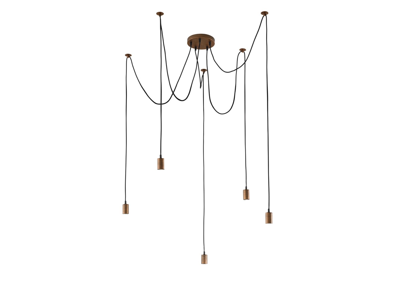 Trio Lámpara Colgante CORD, 5xE27