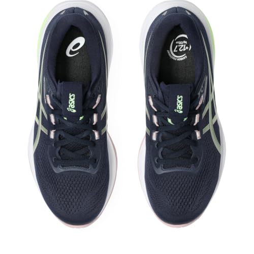 Image of ASICS Women's Gel-Cumulus 28 Running Shoes, 8, Midnight /Illuminate Green