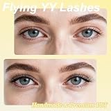 GLAMLASH YY Eyelash Extensions Y Shape Lashes 4D Premade Volume Fans Natural Soft Matte Lashes Professional Supplies(YY,0.07,C,9-14mm,Fox) - Image 5
