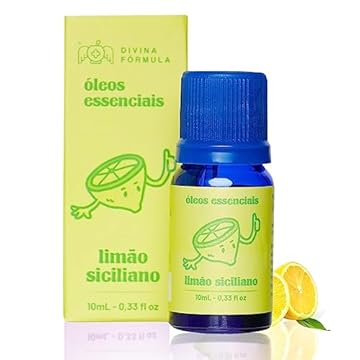 Óleo Essencial Limão Siciliano 10mL Divina Fórmula
