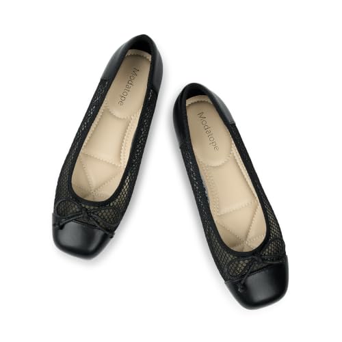 Image of Modatope Womens Flats Ballet Ballerina Flats for Women