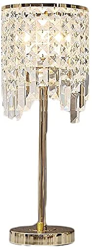 Lampe de Table de Chevet En Cristal Postmoderne pour Une Ambiance Chaleureuse de Chambre