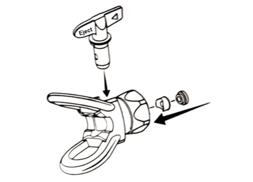 Rp517 Aeropro Reversible Airless Sprayer Tip 517 #TOP2