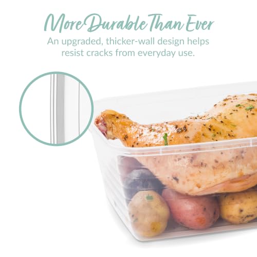 Image of Bentgo Prep 20-Piece 8-Cup Deep-Dish Storage Containers for Meal Prep