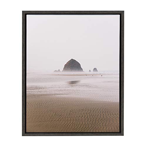 Bild: Kate and Laurel Patricia Rae Leinwandbild, Motiv: Sylvie Oregon Coast, gerahmt, 45,7 x 61 cm, Grau f�r 233,42 EUR bei amazon.de