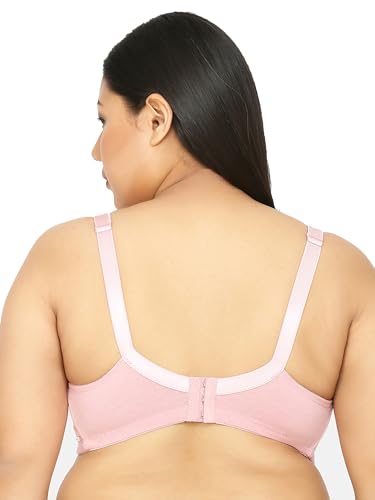 Image of Da Intimo Women's Cotton Non-Padded Non-Wired Full Coverage Bra | Comfortable Adjustable Strap Everyday Bra for Women & Girls -Set of 3 Combo, CL3-D177