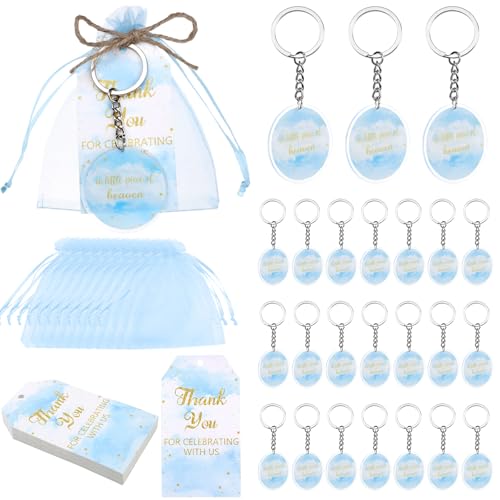 Image of Party Favors Theme Baby-Shower Keychain Set