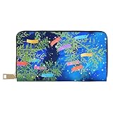 [OSNOTJNS] 長財布 メンズ 七夕の祈り 財布 ウォレット 小銭入れ お札入れ カードケース Puレザー 人気 おしゃれ 大容量 カード収納 紙幣収納 持ち運び便利 男女兼用 ビジネス 就職祝い プレゼント 19cm×10.5cm