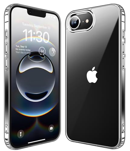 MOZOTER for iPhone 16E Case Clear 2025 Released,[Non-Slip] Shockp...