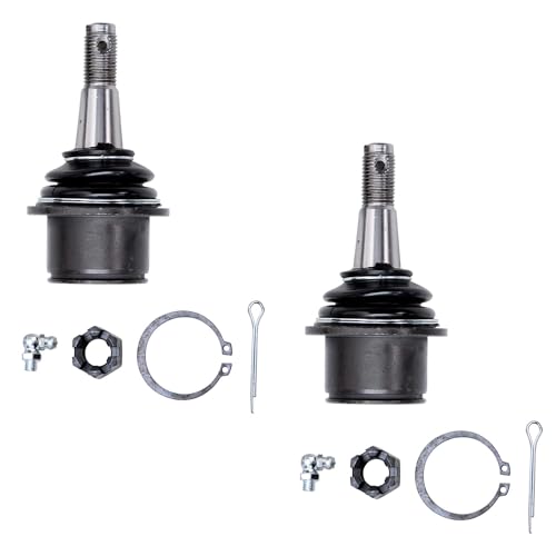 Image of Detroit Axle - RWD Front End Suspension Kit for Chrysler 300 Dodge Charger Challenger 2 Rearward Lower Control Arms 2 Lower Ball Joints 2 Outer Tie Rods 2 Sway Bar Links Replacement - 8pc Set