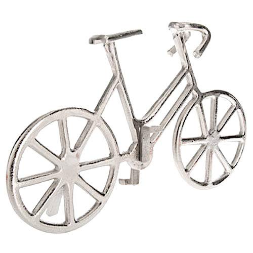 Coconut Grove Galleria Silver Bicycle Metal Table Top Piece Decor