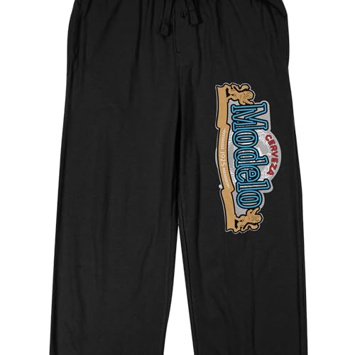 Bioworld Modelo Cerveza Men's Black Sleep Pajama Pants2