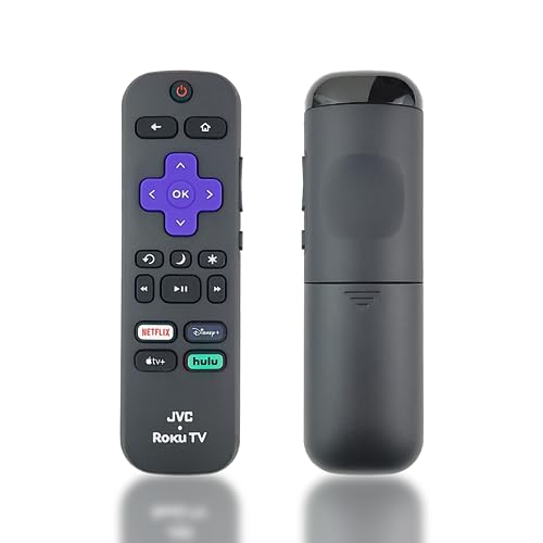 La Mejor comparativa de Cuentas hbo netflix los mejores 5. 12 Ceybo 3226001050 - Mando a distancia para TV Roku JVC incluye botones de acceso directo de Netflix, Disney+, AppleTV+ y Hulu LT-58MAW705, LT32MAW388, LT-32MAW388